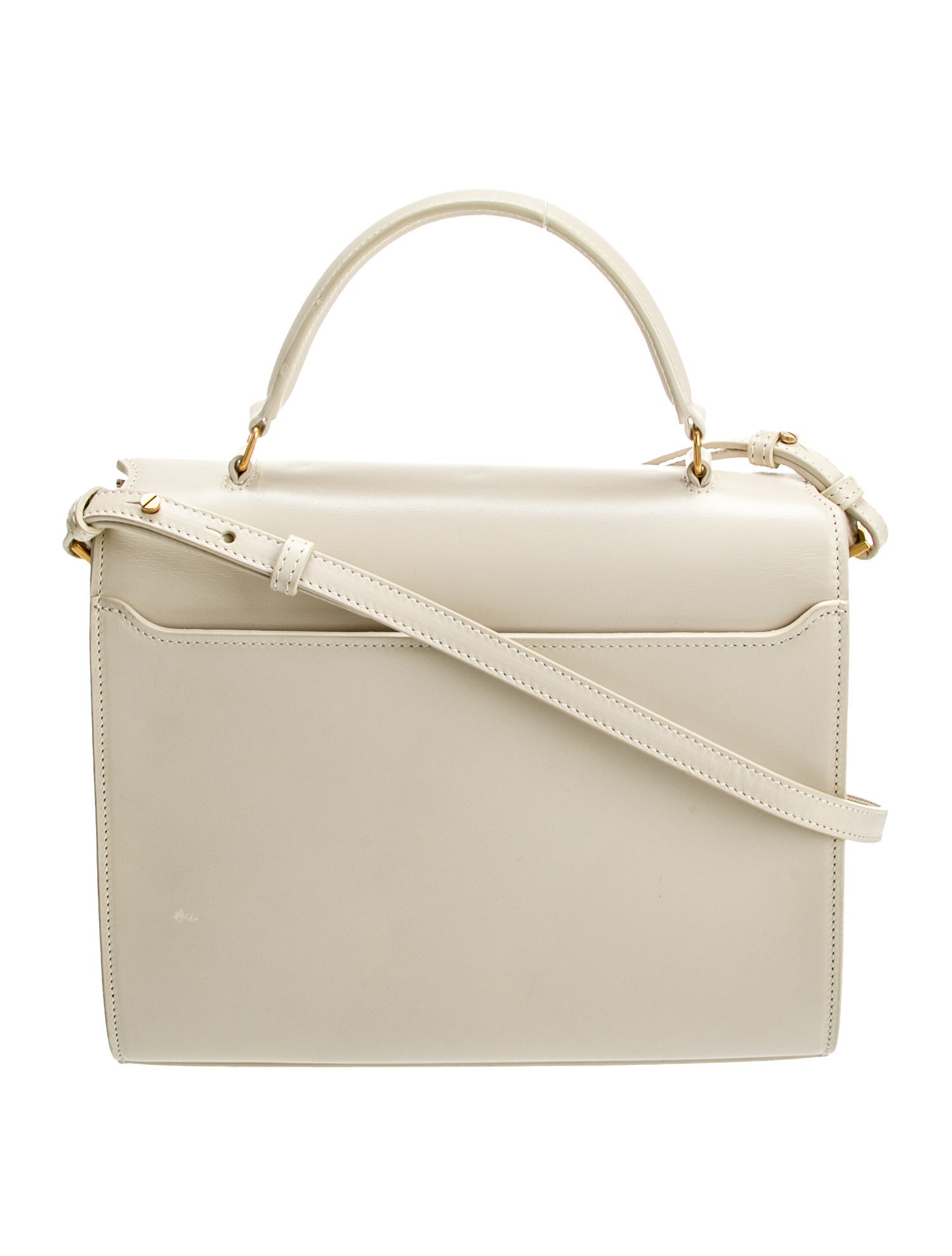 Saint Laurent Leather Cassandre Medium