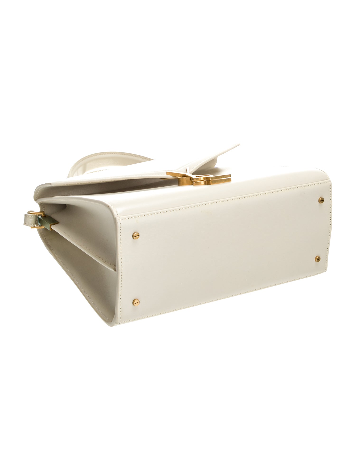 Saint Laurent Leather Cassandre Medium