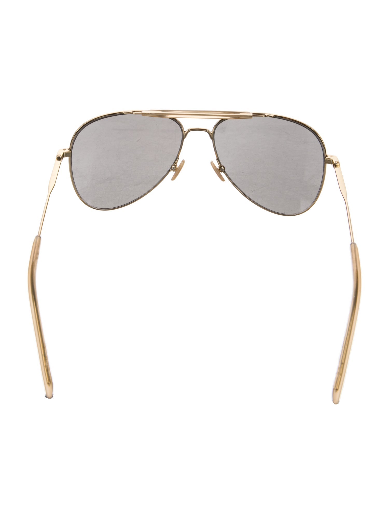 Saint Laurent Aviator Tinted Sunglasses