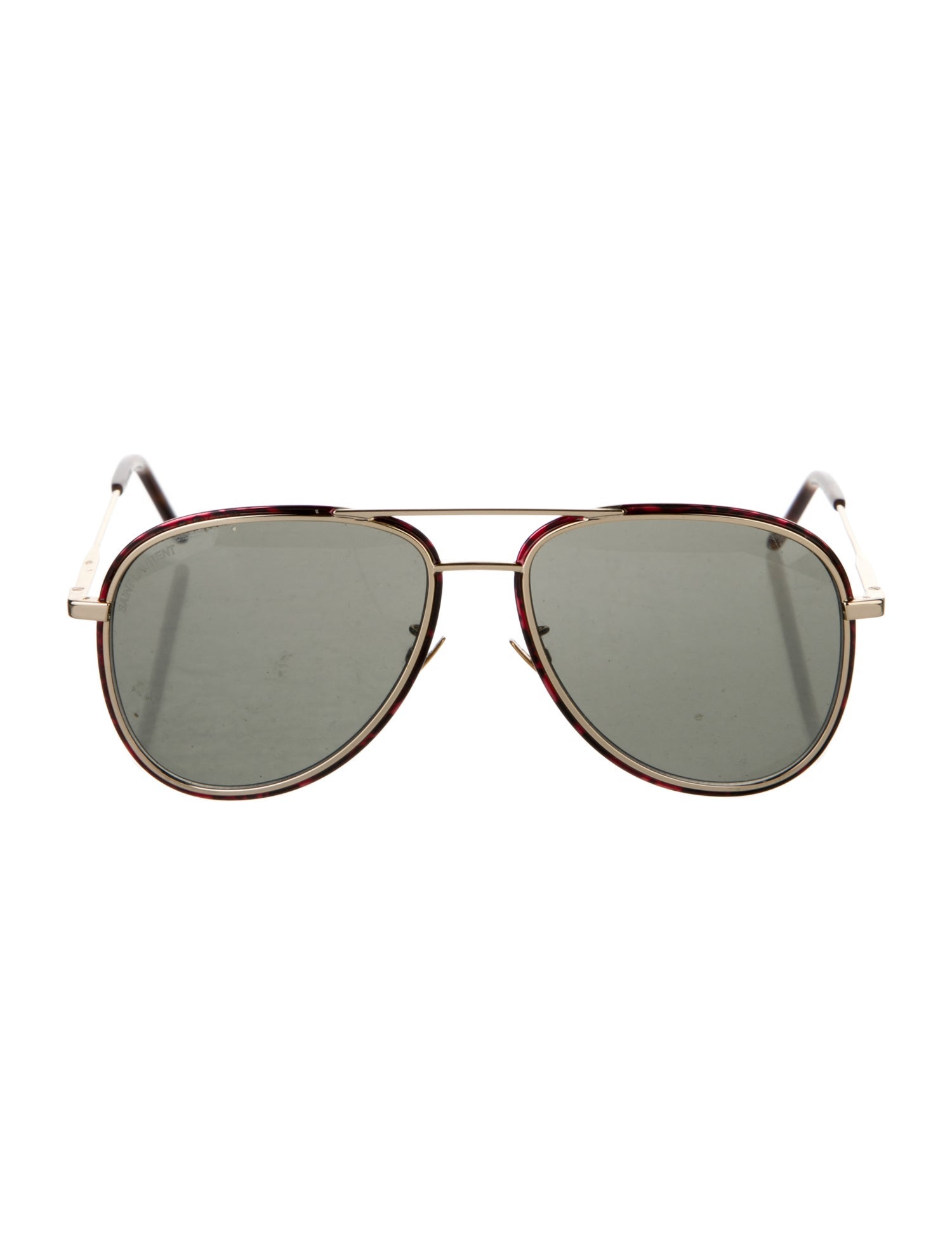 Saint Laurent Aviator Tinted Sunglasses