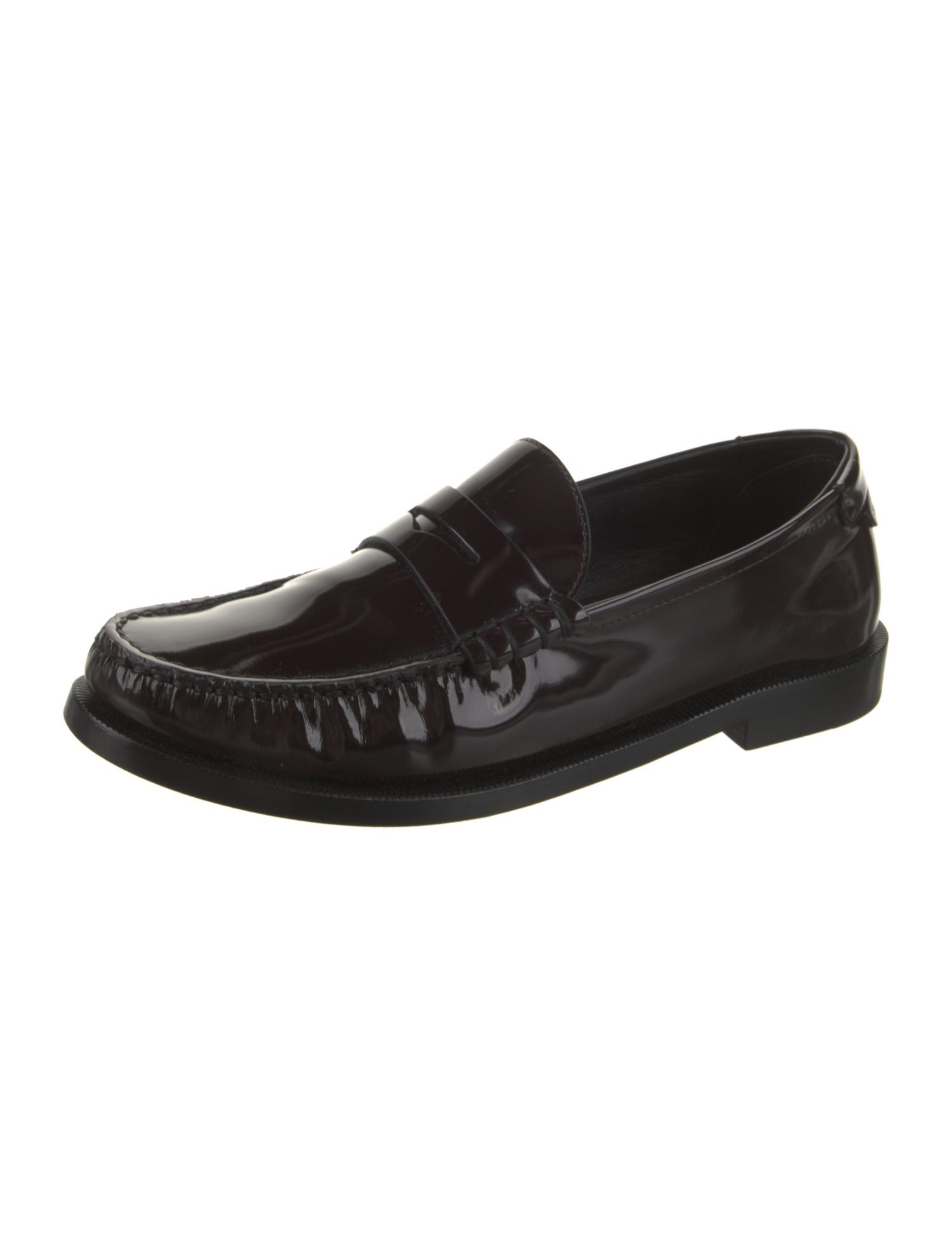 Saint Laurent Le Loafer Patent Leather Loafers
