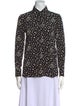 Saint Laurent 2016 Silk Button-Up Top