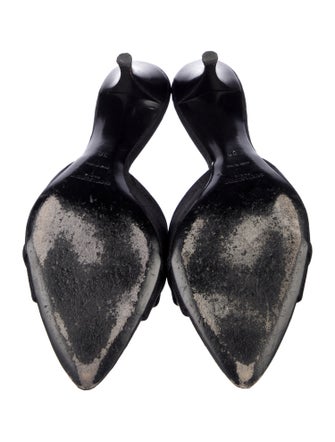 Saint Laurent Canvas Slides