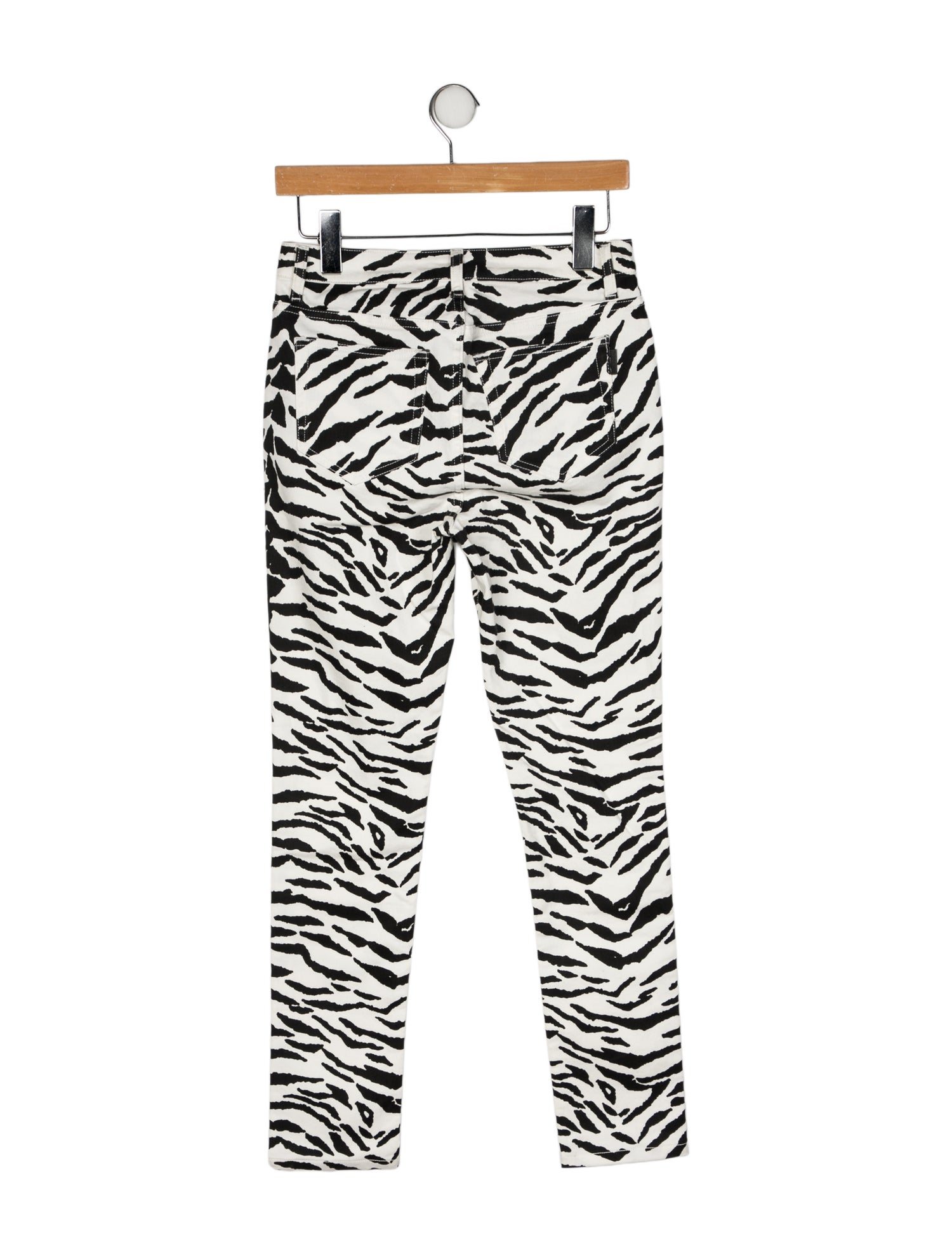 Saint Laurent Mid-Rise Skinny Leg Jeans