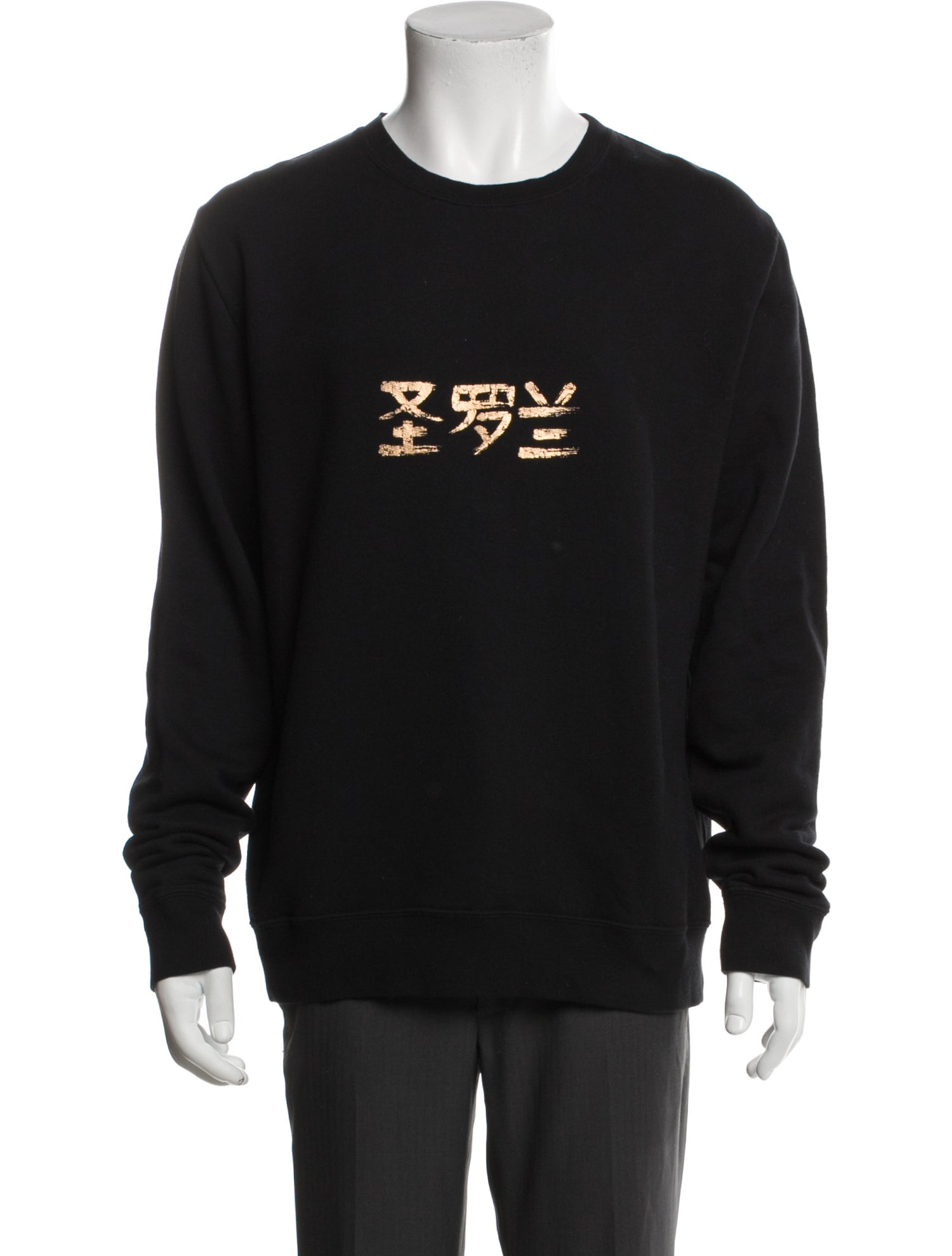 Saint Laurent 2021 'Noir' Sweatshirt w/ Tags