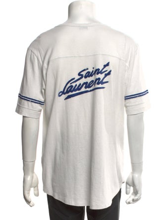 Saint Laurent 2020-2021 College Logo T-Shirt