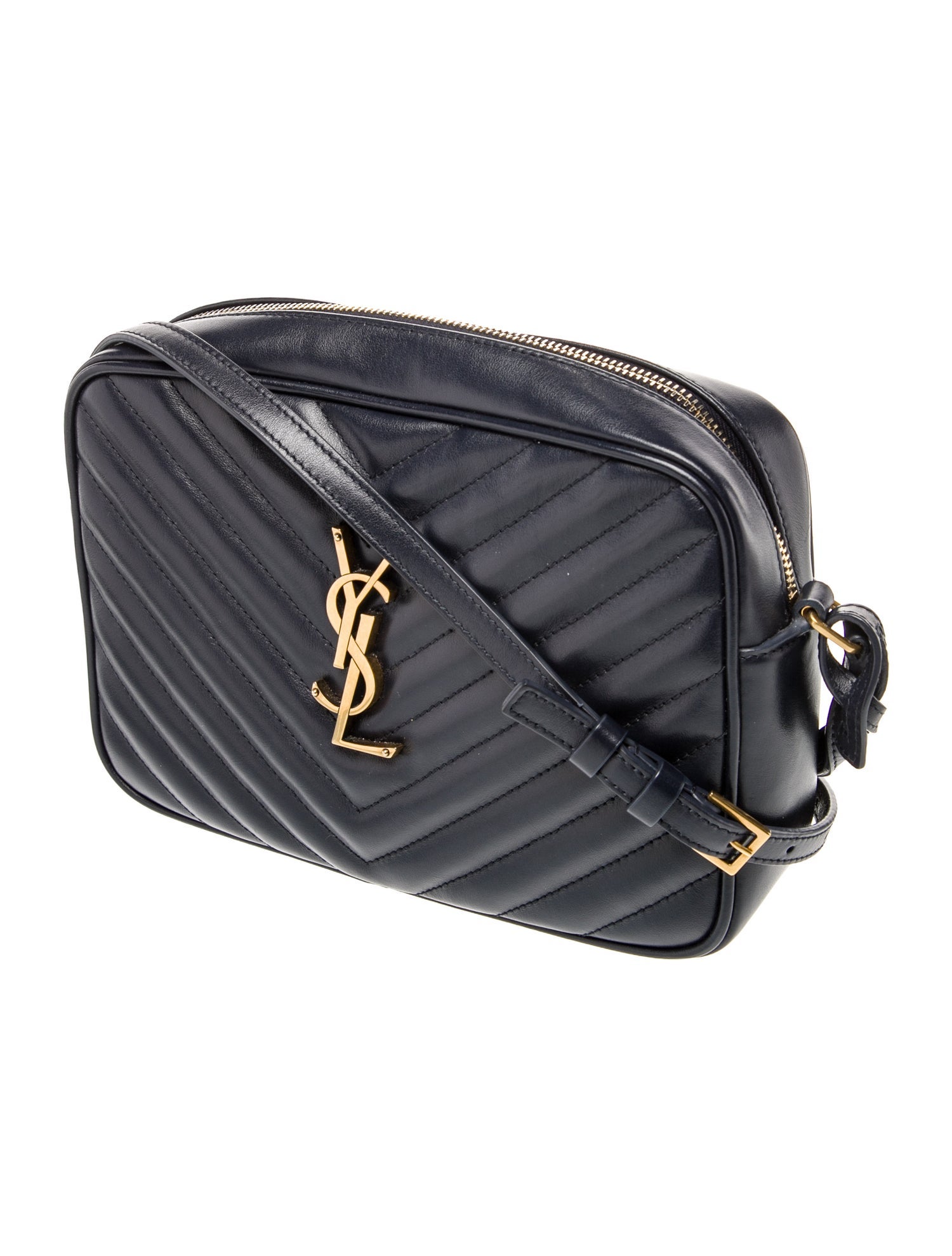 Saint Laurent Chevron Lou Camera Medium