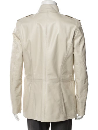 Saint Laurent Suede Utility Jacket