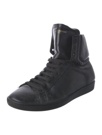Saint Laurent Leather Sneakers