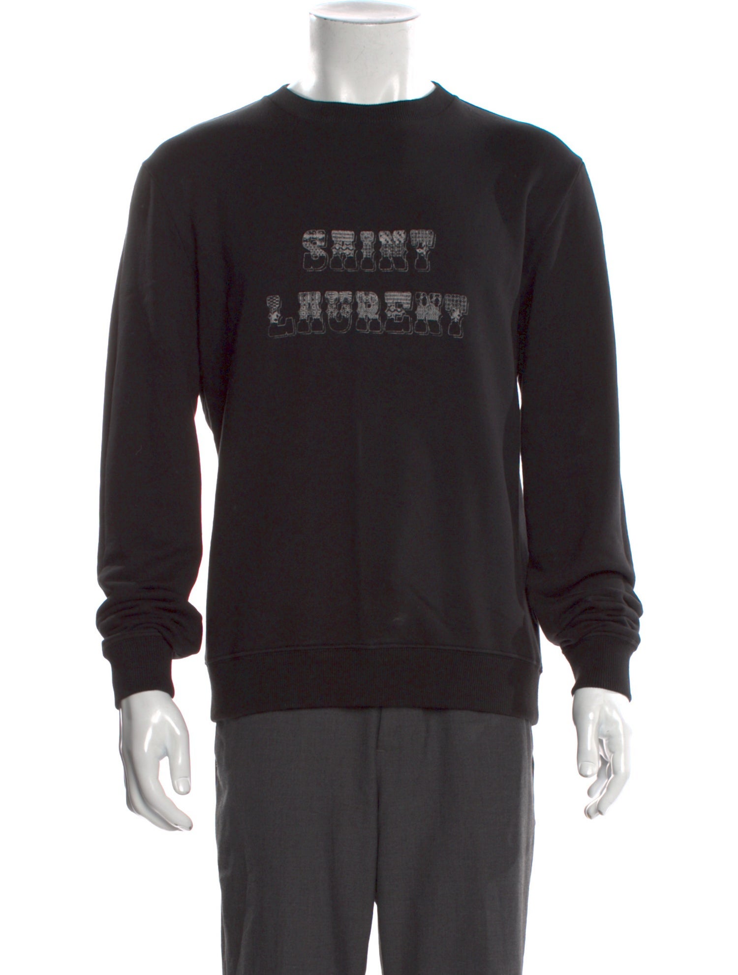 Saint Laurent 2021 Graphic Print Pullover