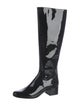 Saint Laurent Patent Leather Boots