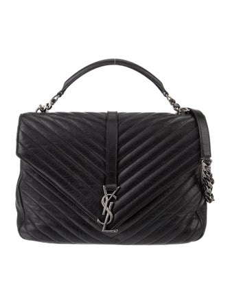 Saint Laurent Chevron College Large
