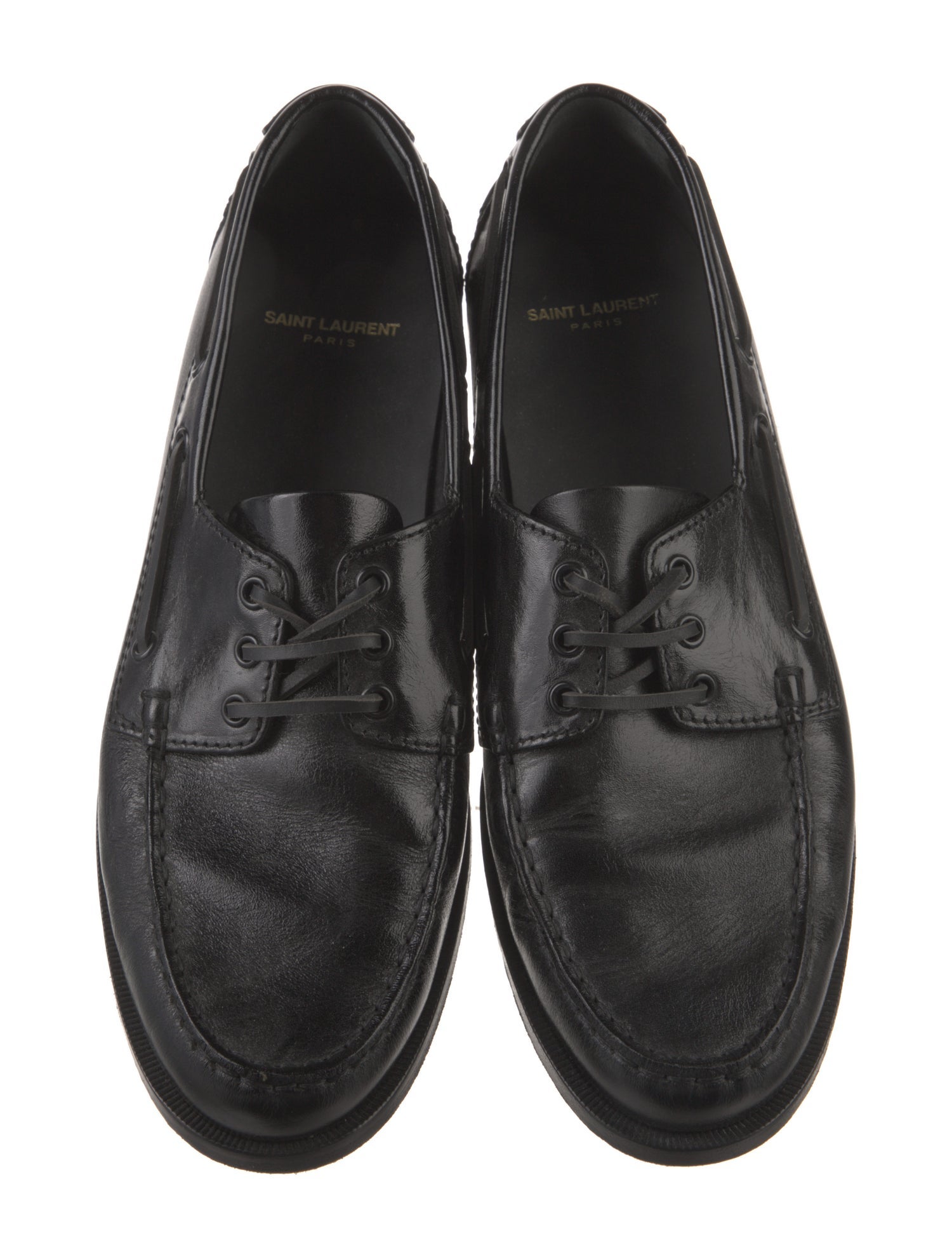 Saint Laurent Leather Derby Shoes