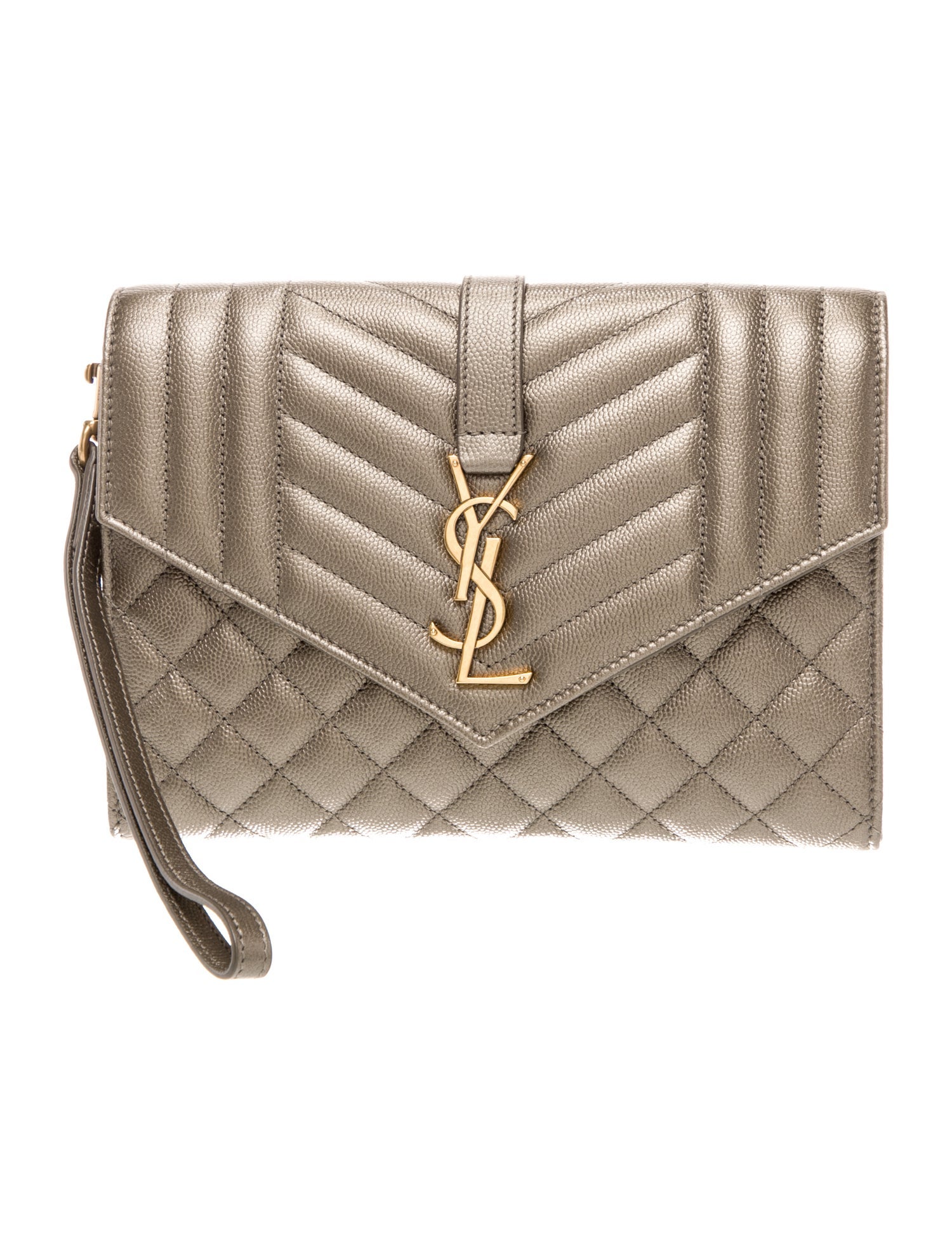 Saint Laurent Leather Envelope 2023