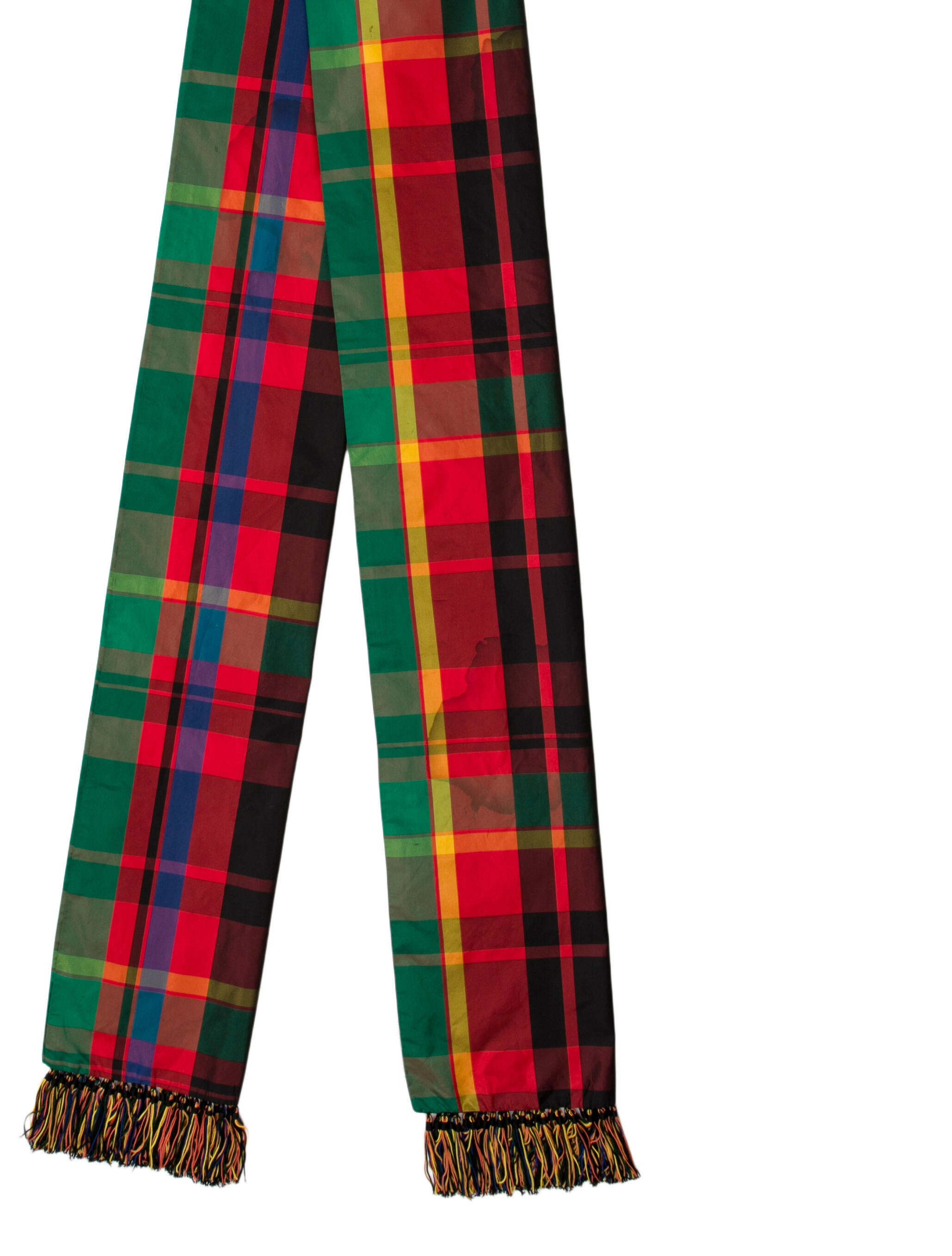 Saint Laurent Striped Scarf