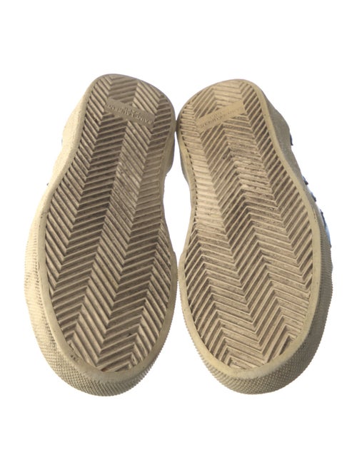 Saint Laurent Leather Printed Sneakers