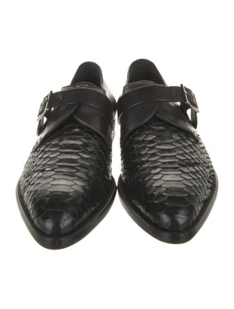 Saint Laurent Python Monk Straps