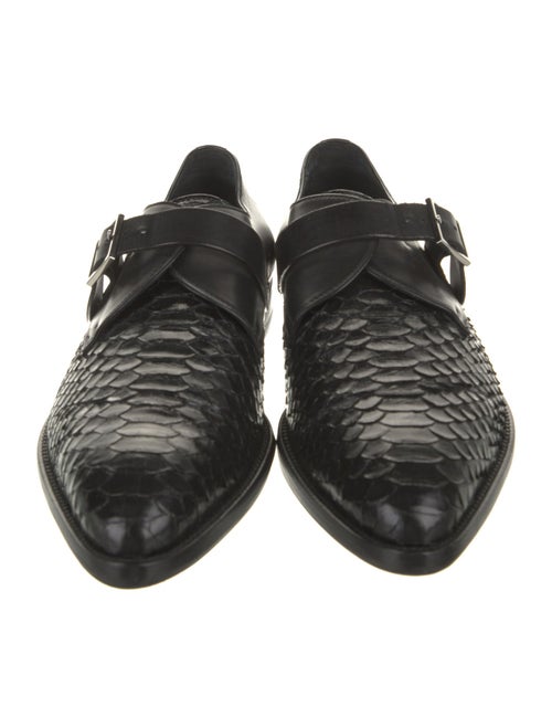 Saint Laurent Python Monk Straps