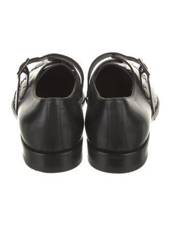 Saint Laurent Python Monk Straps