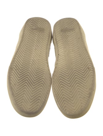 Saint Laurent Leather Printed Sneakers