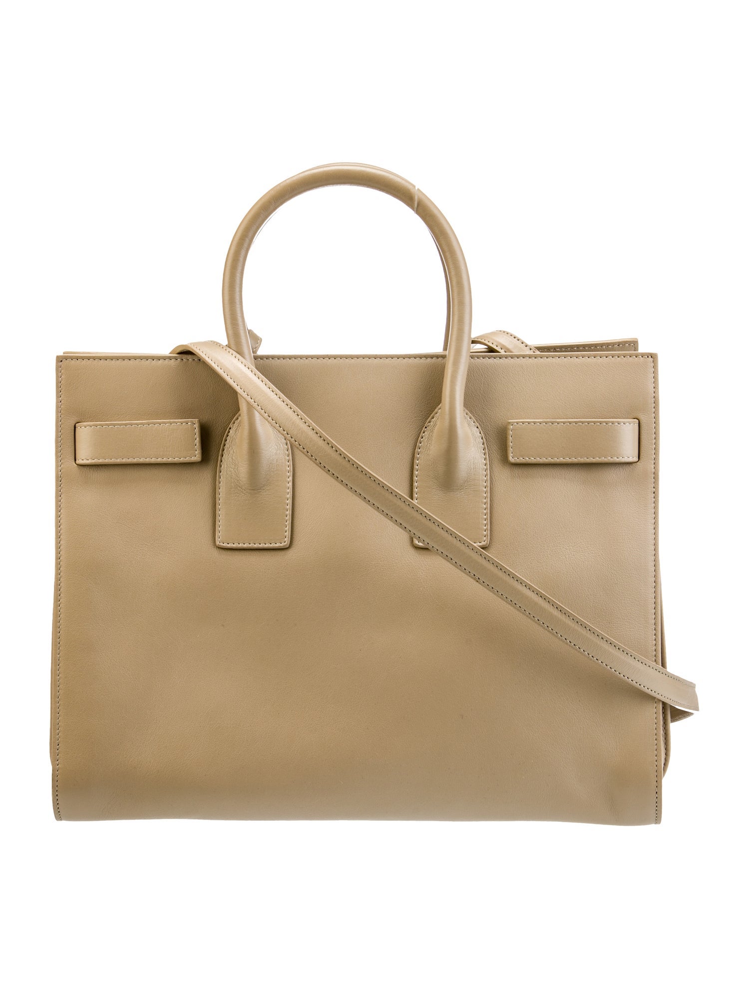 Saint Laurent Leather Sac De Jour Small