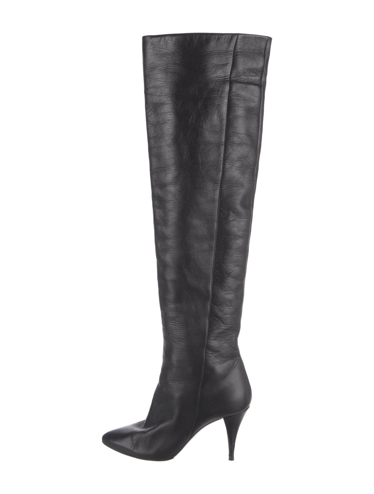 Saint Laurent Leather Boots