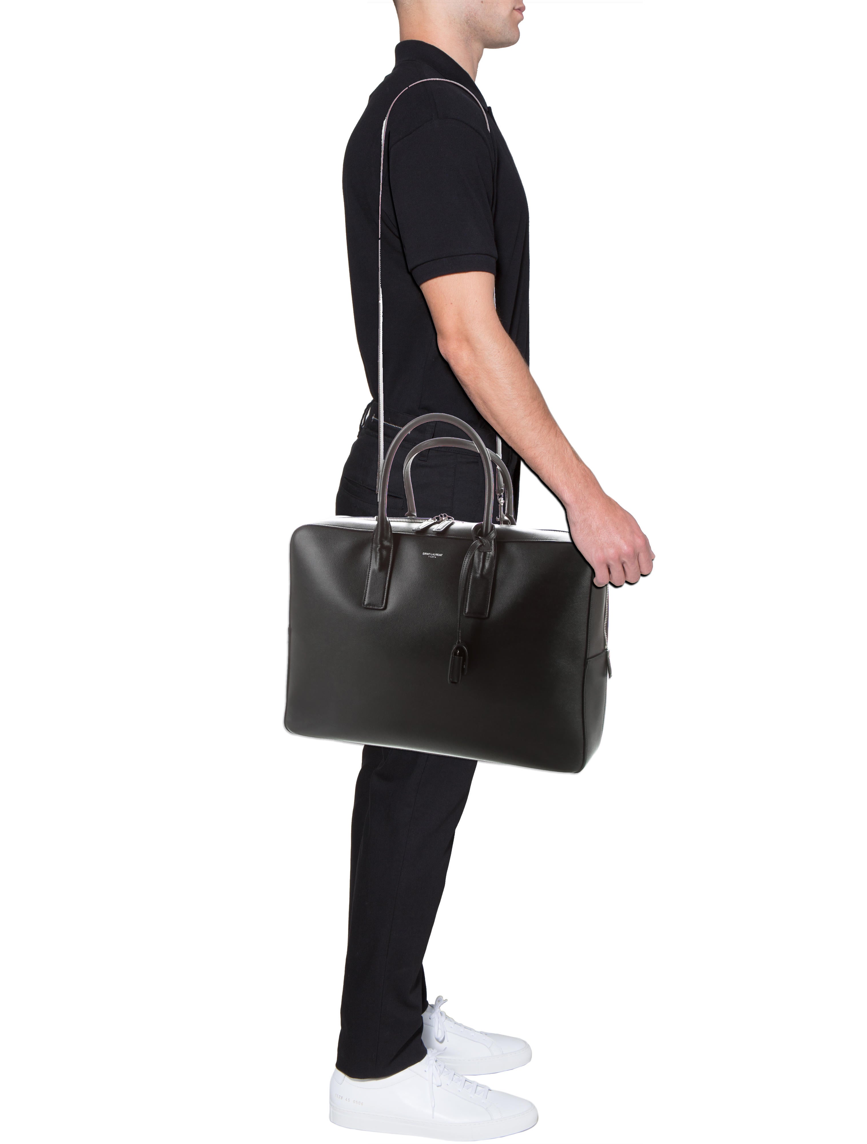 saint laurent museum briefcase