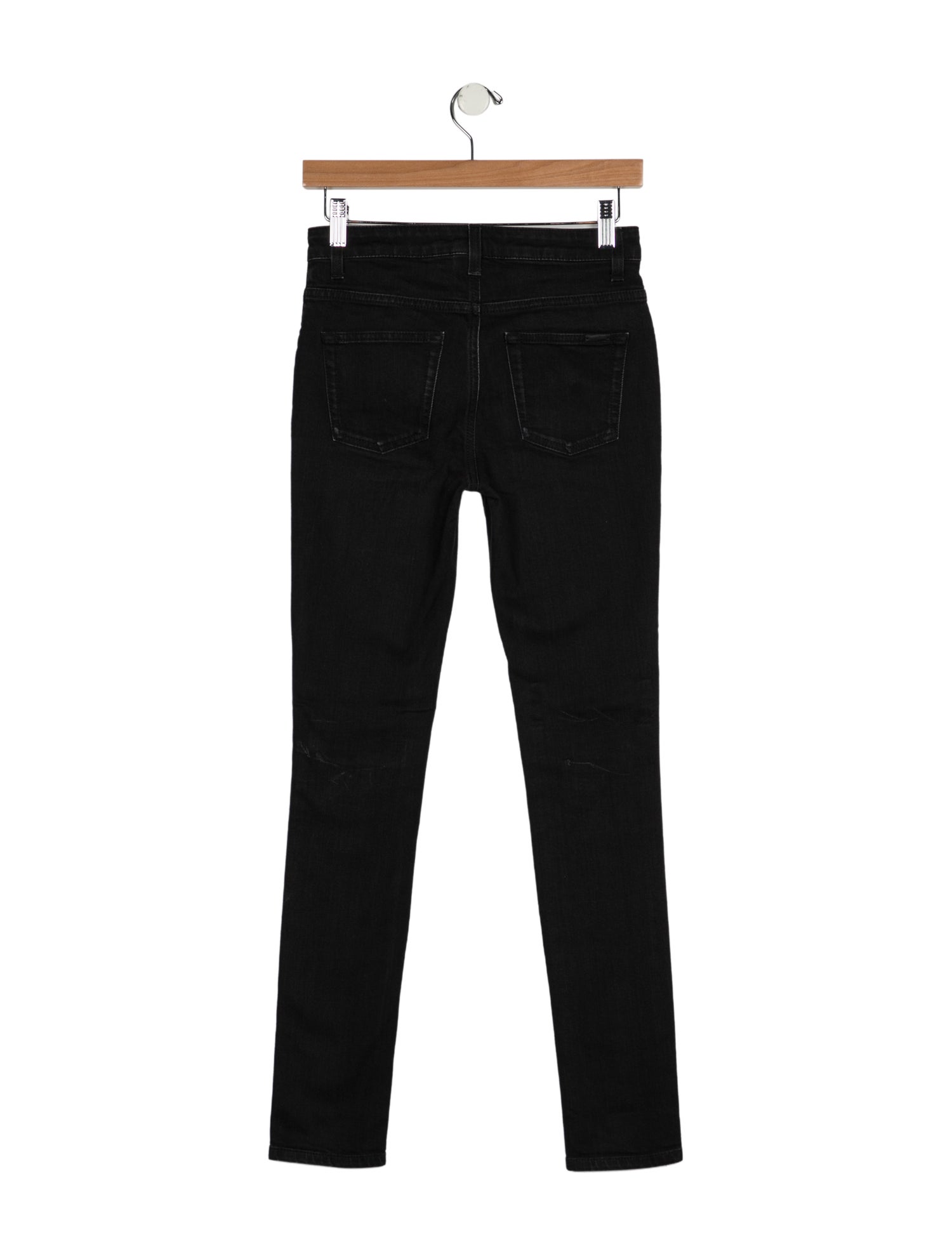 Saint Laurent High-Rise Skinny Leg Jeans