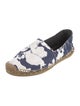 Saint Laurent Canvas Floral Print Espadrilles