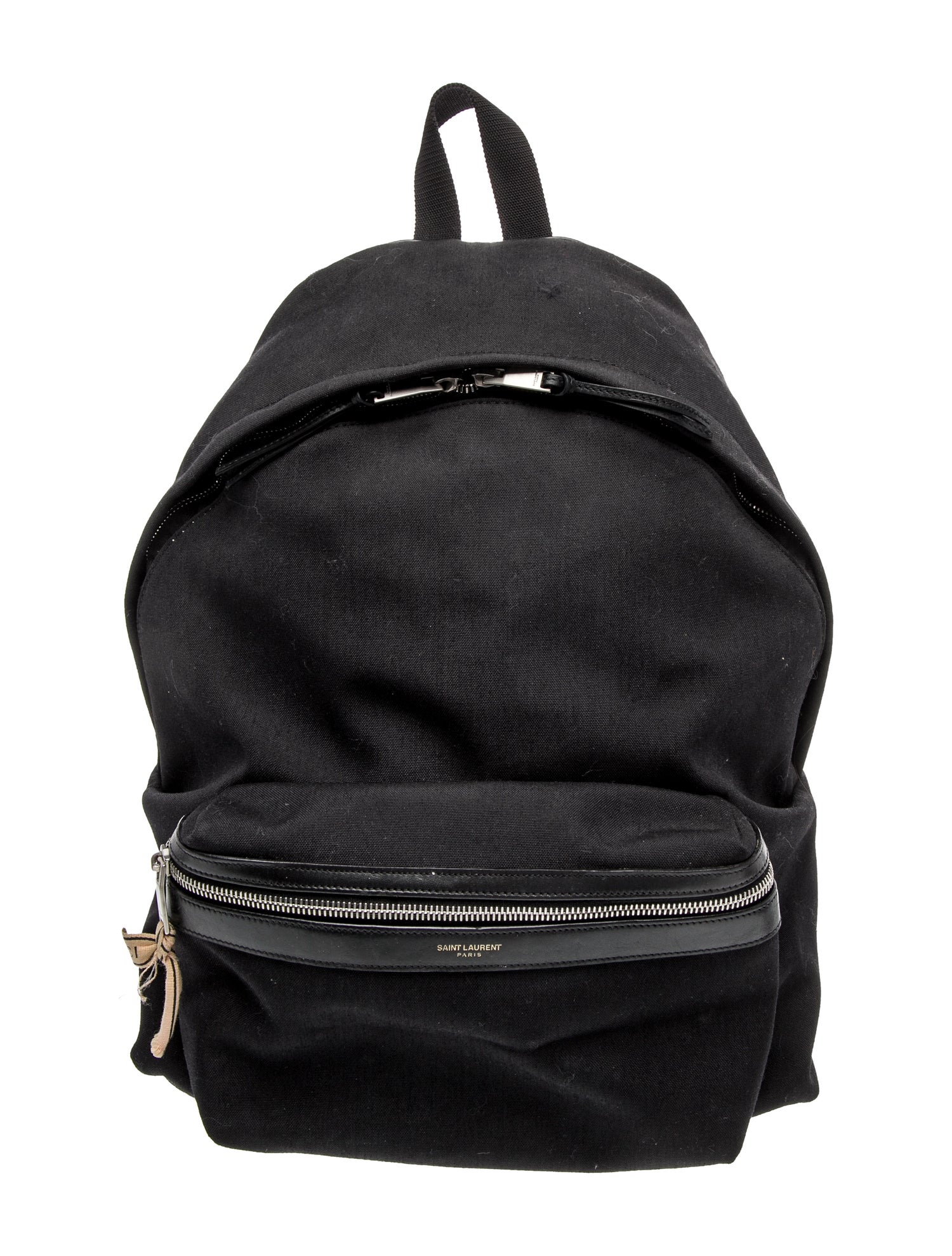 Saint Laurent Canvas City Backpack
