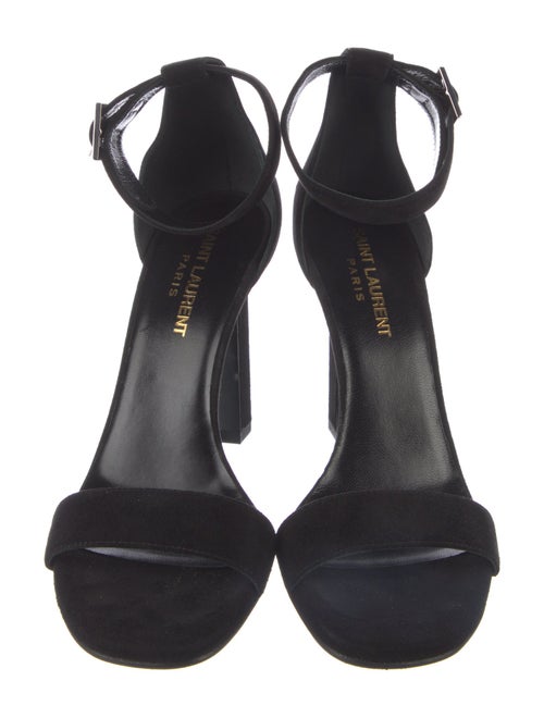 Saint Laurent Suede Sandals