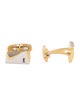 Saint Laurent Vintage Two-Tone Cufflinks