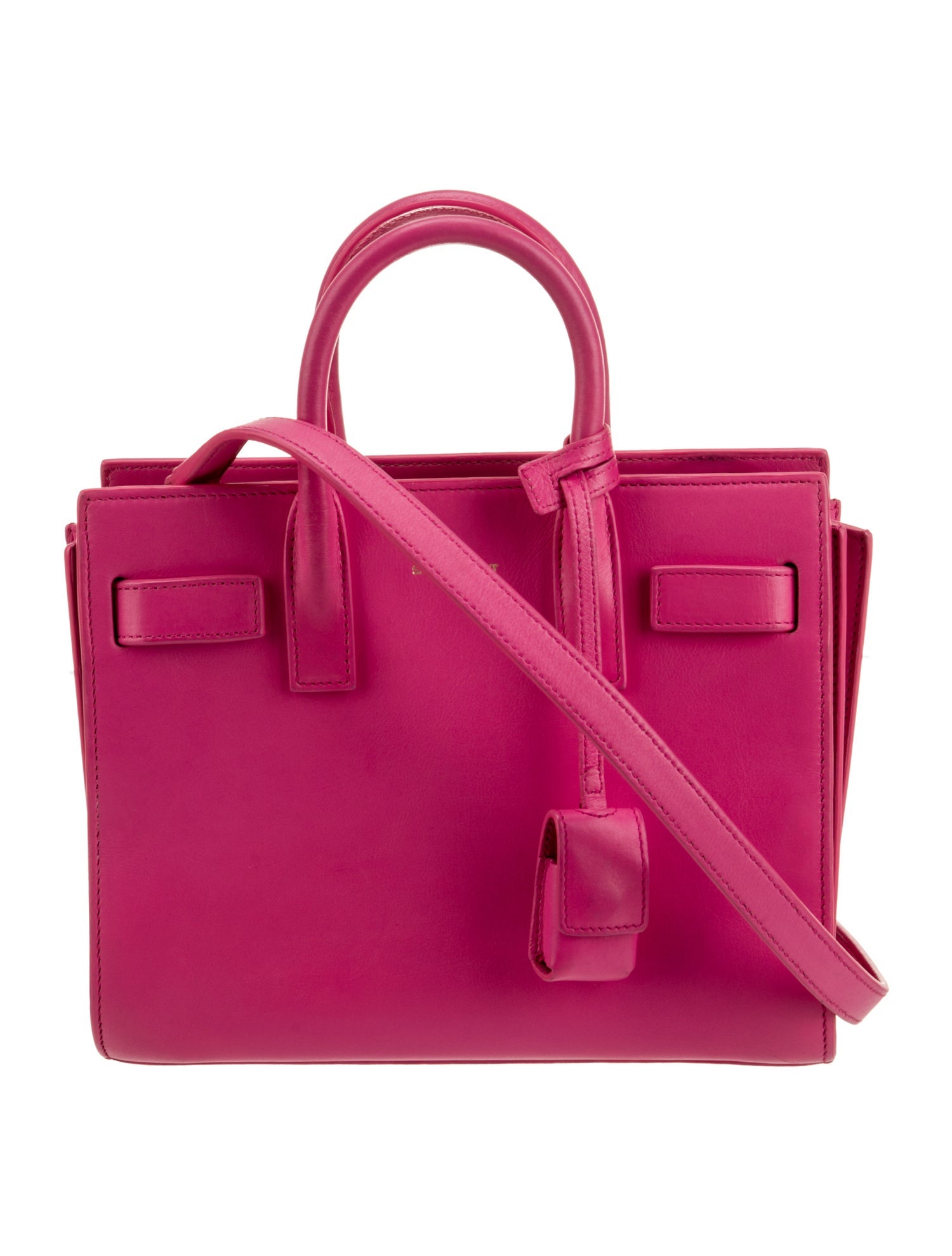 Saint Laurent Leather Sac De Jour Nano