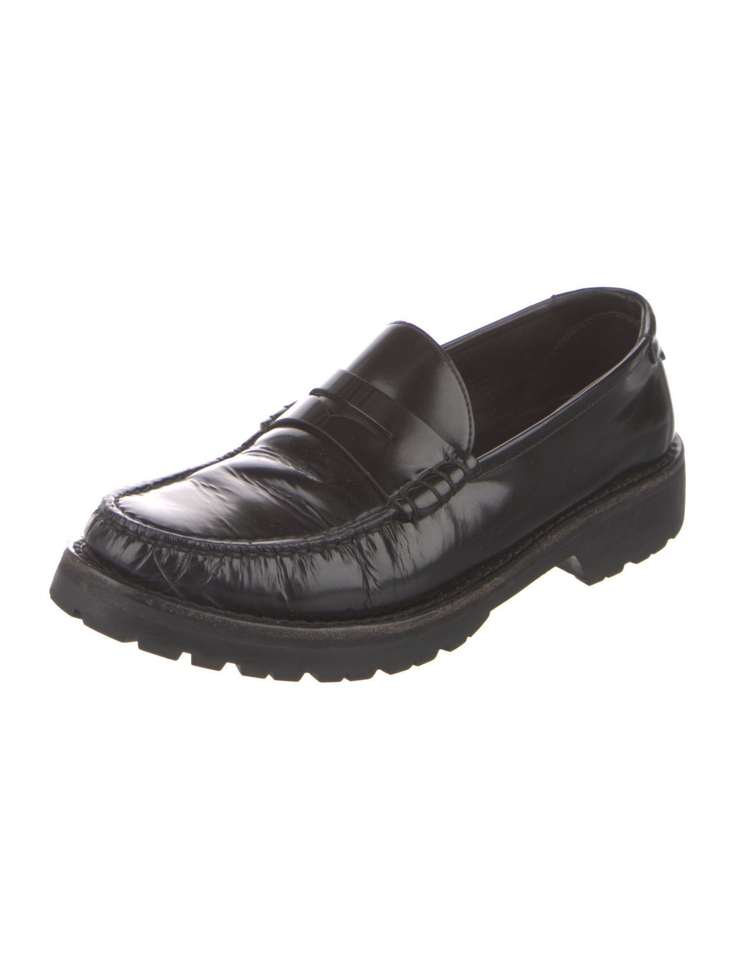 Saint Laurent Leather Loafers