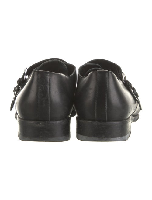 Saint Laurent Leather Monk Straps