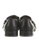 Saint Laurent Leather Monk Straps