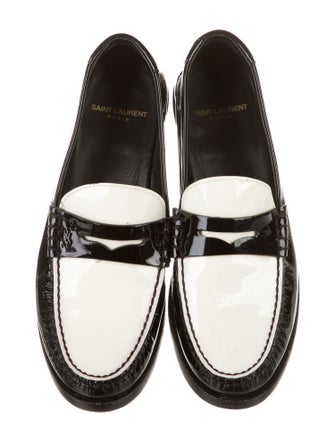 Saint Laurent Patent Leather Loafers