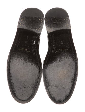 Saint Laurent Patent Leather Loafers