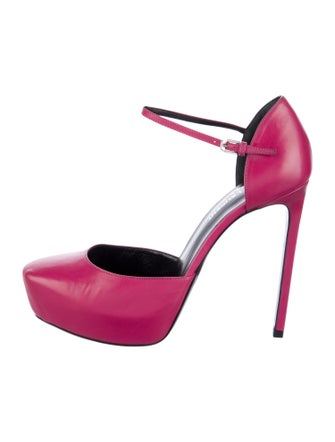 Saint Laurent Leather D'Orsay Pumps
