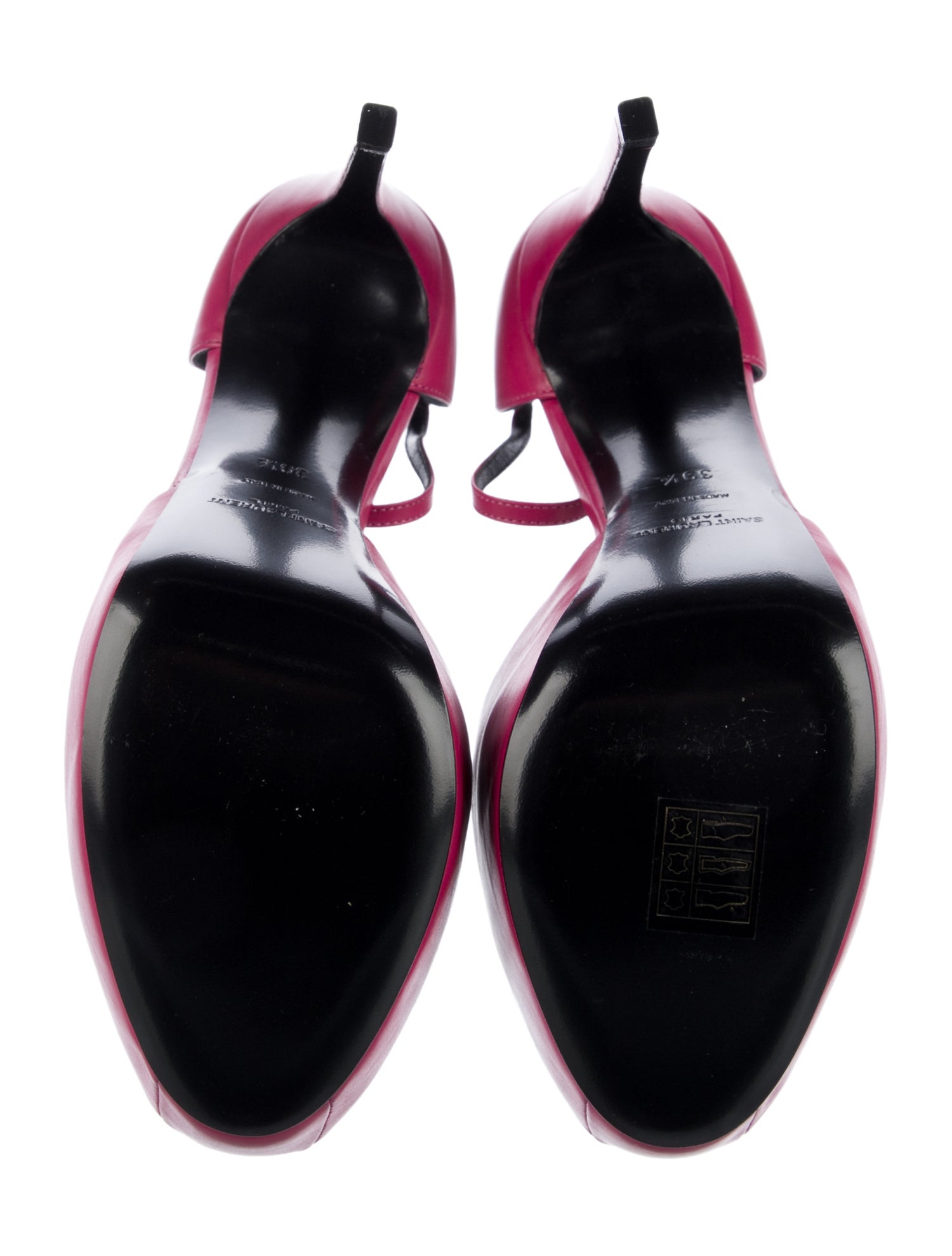 Saint Laurent Leather D'Orsay Pumps