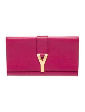 Saint Laurent Leather Clutch
