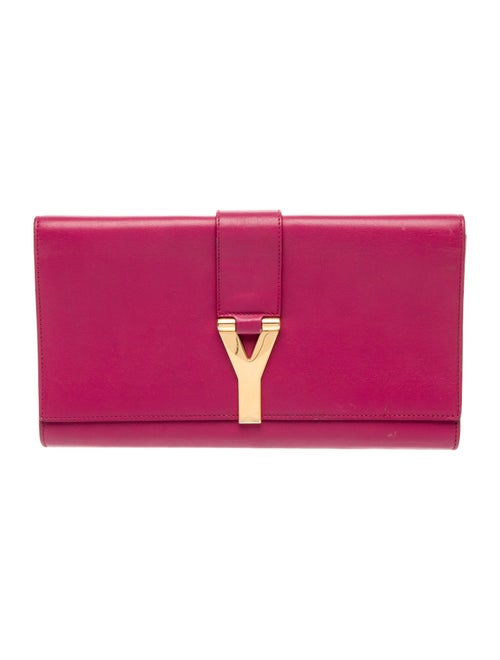 Saint Laurent Leather Clutch