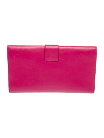 Saint Laurent Leather Clutch