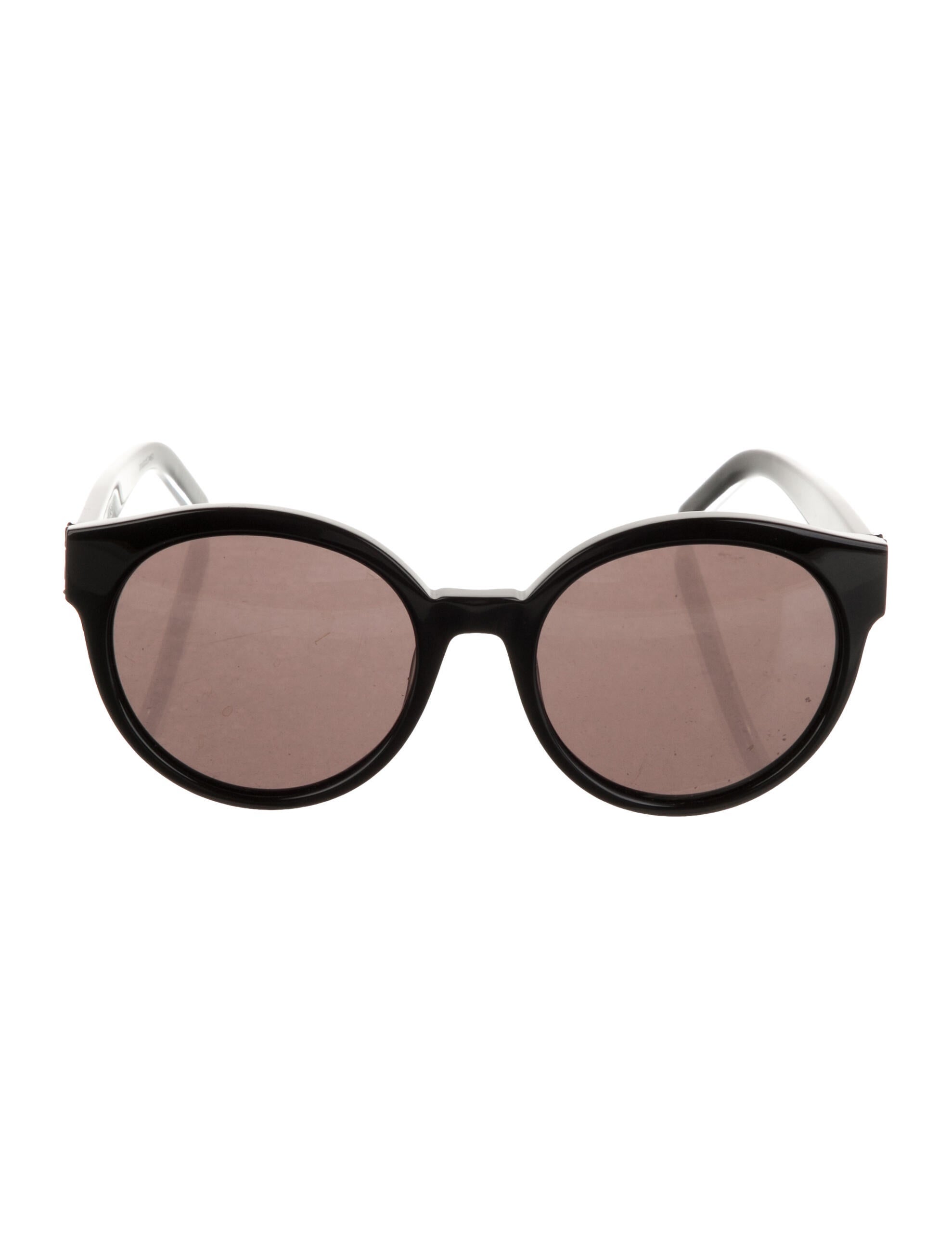 Saint Laurent Round Tinted Sunglasses