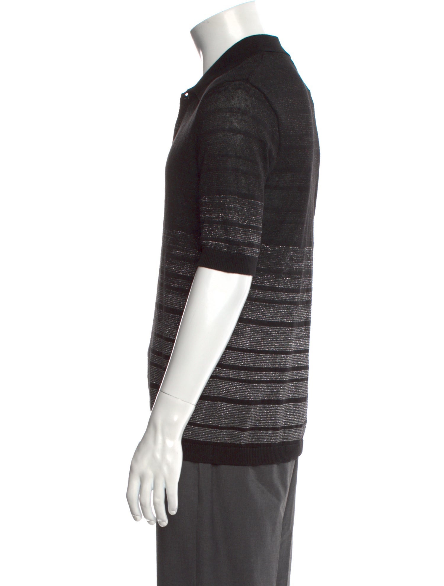 Saint Laurent 2019 Linen Polo Shirt