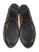 Saint Laurent Ponyhair Animal Print Flats
