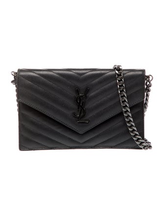 Saint Laurent Leather Envelope