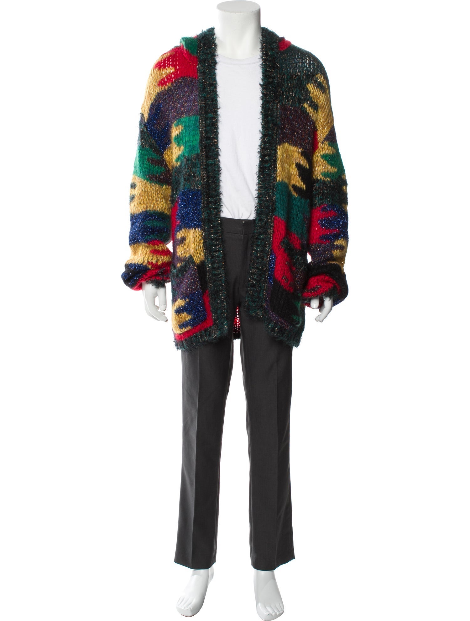 Saint Laurent 2018 Printed Cardigan