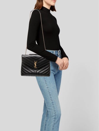 Saint Laurent Leather LouLou Medium