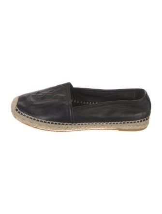 Saint Laurent Leather Espadrilles